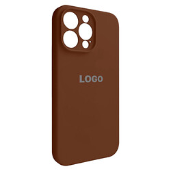 Чехол (накладка) Apple iPhone 15 Pro Max, Original Soft Case, Dark Brown, Коричневый