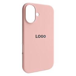 Чехол (накладка) Apple iPhone 16, Original Soft Case, Nude, Розовый