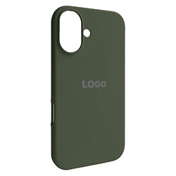 Чехол (накладка) Apple iPhone 16, Original Soft Case, Оливковый