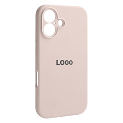 Чехол (накладка) Apple iPhone 16, Original Soft Case, Grey-Pink, Серый