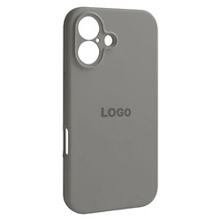 Чехол (накладка) Apple iPhone 16, Original Soft Case, Titanium Grey, Серый