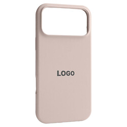 Чехол (накладка) Apple iPhone 17 Pro Max, Original Soft Case, Grey-Pink, Серый