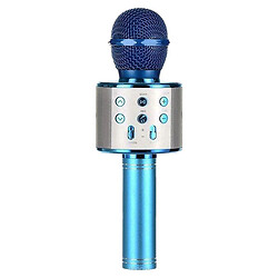 Бездротовий Bluetooth мікрофон караоке, Mic, Синій