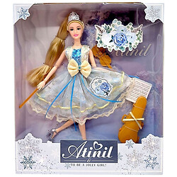 Кукла "Atinil", 28 см, в коробке, Mic, Голубой