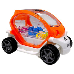 Машинка, 2 цвета, на батарейках с подсветкой, Bo Da Toys