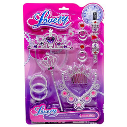 Набор украшений "Lovely: СЕРДЦЕ", Mic, Фиолетовый