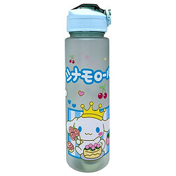 Пляшка для води "Sanrio: Cinnamonroll", місткість: 750 мл, пластикова, трубочка, ремінець, в пакеті, Mic, Блакитний
