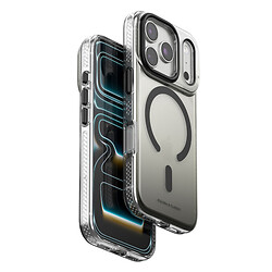 Чехол (накладка) Apple iPhone 17 Pro / iPhone 18 Pro, Puloka Resplendent, MagSafe, Черный