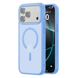 Чехол (накладка) Apple iPhone 17 Pro Max / iPhone 18 Pro Max, Epik Metal Buttons Colorful, MagSafe, Голубой