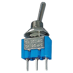 Тумблер MTS-102-A2 ON-ON, Синій