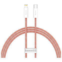Кабель Baseus Dynamic CALD000107 Apple iPhone SE 2022 / iPhone 14 Pro Max / iPhone 14 Plus / iPhone 14 Pro / iPhone 14 / iPhone 13 Pro / iPhone 13 Mini / iPhone 13 / iPhone 13 Pro Max / iPhone 12 Mini / iPhone 12 Pro Max, Lightning, 2.0 м., Помаранчевий