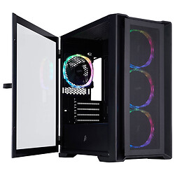 Корпус 1stPlayer T4-BK-4FS7, Чорний