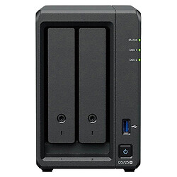 Сетевое хранилище NAS Synology DS725+, Черный