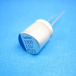Конденсатор полимерный (твердотельный) ECAP-POLY-3300mkf-2,5v (PS)