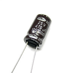 Конденсатор электролитический ECAP-LOW-ESR-470mkf - 25v (WL)