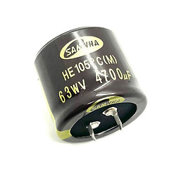 Конденсатор электролитический ECAP-HE-4700mkf - 63v* (105°C) (HE)