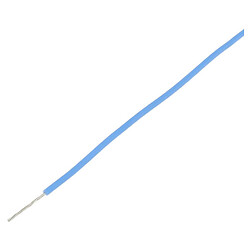 Провод многожильный лужёный AF-200, 0.2mm2, медь PTFE, Синий