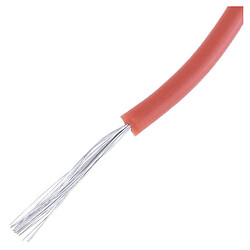 Силиконовый провод 30AWG, 0.055mm2-11/0.08TS, Коричневый