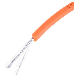 Силіконовий провід 30AWG, 0.055mm2-11/0.08TS, Помаранчевий