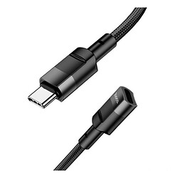 USB кабель Hoco U107, Type-C, 1.0 м., Чорний
