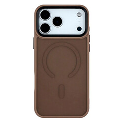 Чохол (накладка) Apple iPhone 18 Pro, Color Matte, MagSafe, Коричневий