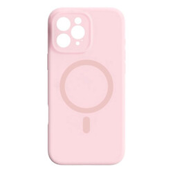 Чехол (накладка) Apple iPhone 16 Pro Max, Air Beats Wide Strip Full Camera, MagSafe, Розовый