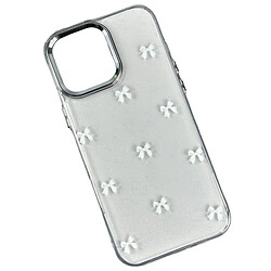 Чохол (накладка) Apple iPhone 16 Pro Max, Shiny Crystal Colored Bow, White Bows, Малюнок