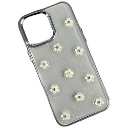 Чехол (накладка) Apple iPhone 17 Pro, Shiny Crystal Colored Bow, Flowers, Рисунок