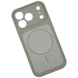 Чохол (накладка) Apple iPhone 11, Silicone Case Vision, Titanium Gray, MagSafe, Сірий