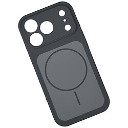 Чохол (накладка) Apple iPhone 12, Silicone Case Vision, MagSafe, Сірий