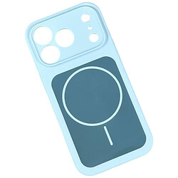 Чехол (накладка) Apple iPhone 13, Silicone Case Vision, MagSafe, Голубой