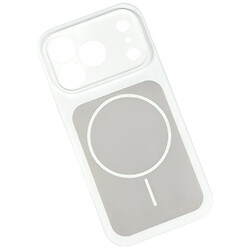 Чехол (накладка) Apple iPhone 14 Pro Max, Silicone Case Vision, MagSafe, Белый
