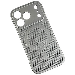 Чохол (накладка) Apple iPhone 11, SuperCooling, MagSafe, Срібний