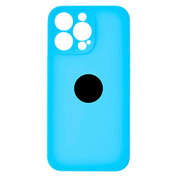 Чехол (накладка) Apple iPhone 14 Pro, Original Soft Case, Light Blue, Голубой