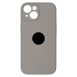 Чохол (накладка) Apple iPhone 15, Original Soft Case, Stone, Сірий