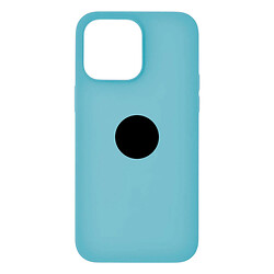 Чохол (накладка) Apple iPhone 14 Pro Max, Silicone Classic Case, Sky Blue, MagSafe, Блакитний