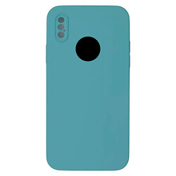 Чехол (накладка) Apple iPhone X / iPhone XS, Original Soft Case, Sea Blue, Голубой
