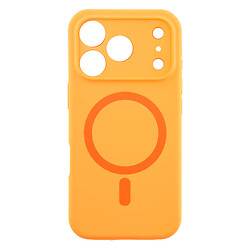 Чохол (накладка) Apple iPhone 18 Pro Max, Glow Full Camera, MagSafe, Помаранчевий