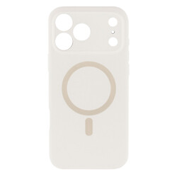 Чохол (накладка) Apple iPhone 18 Pro Max, Glow Full Camera, MagSafe, Білий