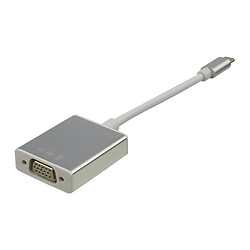 Адаптер Type-C-VGA, 0.15 м., Білий