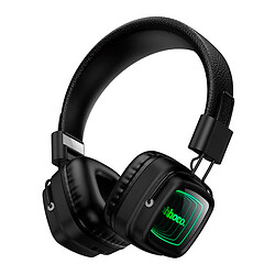 Bluetooth-гарнитура Hoco W72, Стерео, Черный