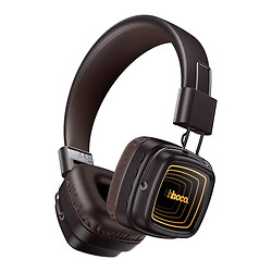 Bluetooth-гарнитура Hoco W72, Стерео, Коричневый