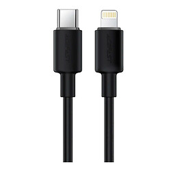 USB кабель AceFast C25-01 Apple iPhone SE 2022 / iPhone 14 Pro Max / iPhone 14 Plus / iPhone 14 Pro / iPhone 14 / iPhone 13 Pro / iPhone 13 Mini / iPhone 13 / iPhone 13 Pro Max / iPhone 12 Mini / iPhone 12 Pro Max, Lightning, 1.2 м., Черный