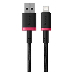 USB кабель Baseus CB000122 Dura Apple iPhone SE 2022 / iPhone 14 Pro Max / iPhone 14 Plus / iPhone 14 Pro / iPhone 14 / iPhone 13 Pro / iPhone 13 Mini / iPhone 13 / iPhone 13 Pro Max / iPhone 12 Mini / iPhone 12 Pro Max, Lightning, 1.0 м., Черный