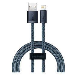USB кабель Baseus CALD00050 Dynamic Apple iPhone SE 2022 / iPhone 14 Pro Max / iPhone 14 Plus / iPhone 14 Pro / iPhone 14 / iPhone 13 Pro / iPhone 13 Mini / iPhone 13 / iPhone 13 Pro Max / iPhone 12 Mini / iPhone 12 Pro Max, Lightning, 2.0 м., Сірий