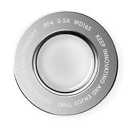 Линза для микроскопа RF4 RF-05 WD165, Серебряный