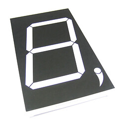 Світлодіодний індикатор односимвольний E15001-G-UR3-0-W