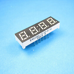 Светодиодный индикатор четырехсимвольный E40281-I-O-0-W