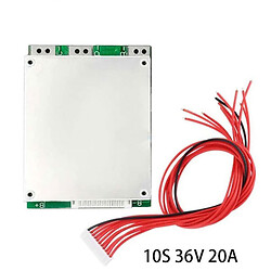 Модуль контролю заряда аккумулятора 18650 10S 36V 20A Battery Protection Board