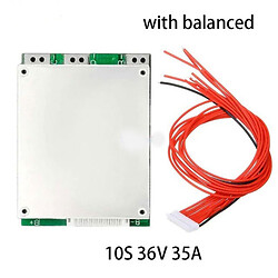 Модуль контроля заряда аккумулятора 18650 10S 35A With Balance